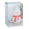 Set of 2 Winter Snowman Stacking Mugs 9 Set of 2 Winter Snowman Stacking Mugs