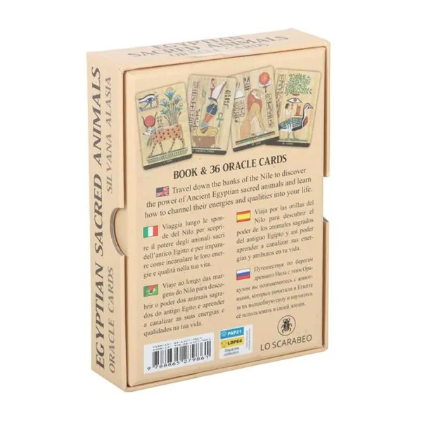 Egyptian Sacred Animals Oracle Cards