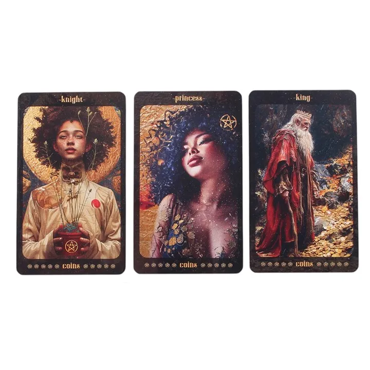 Gothic desks are not cool without a set of Tarot cards