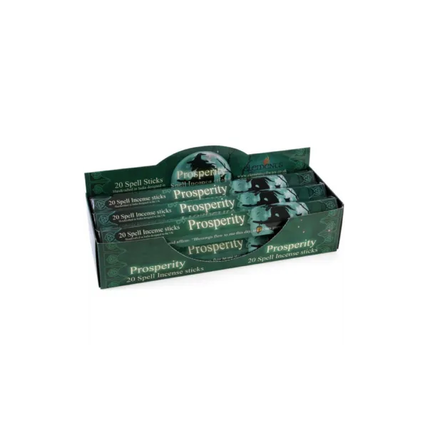 Set of 6 Packets of Prosperity Spell Incense Sticks by Lisa Parker