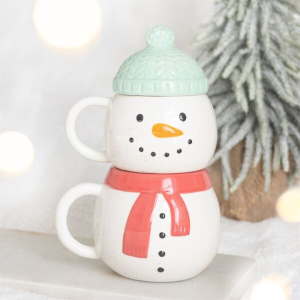 Snowman Stacking Mugs Snowman Stacking Mugs