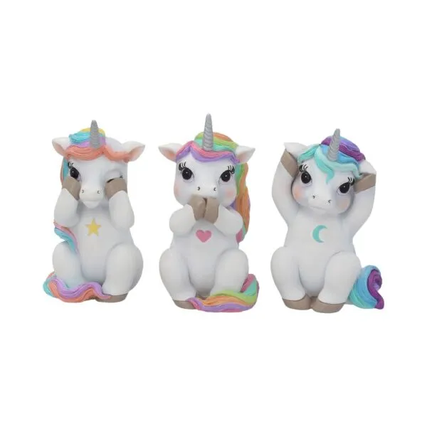 b3715k8.webp Three Wise Cutiecorns 9.5cm