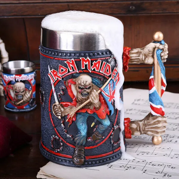 b4127m8-7.webp Iron Maiden Tankard 14cm