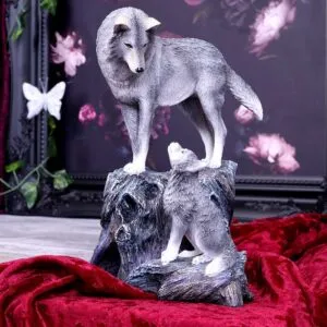 Guidance Wolf Mother and Pup
