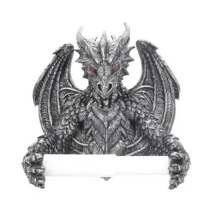 Obsidian Toilet Roll Holder