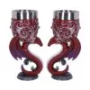 Dragons Devotion Goblets 18.5cm (Set of 2)