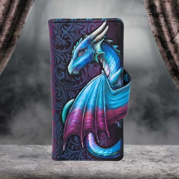 b5404s0-7.webp Take Flight Embossed Purse (Blue) 18.5cm