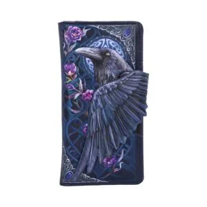 b5629t1.webp Ravens Flight Embossed Purse 18.5cm