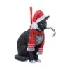 b5782u1-3.webp Candy Cane Cat Hanging Ornament (LP) 9cm