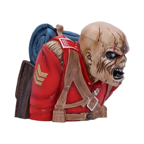 b5807v2-3.webp Iron Maiden The Trooper Bust Box (Small) 12cm