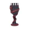 Dragon Coil Goblet Red 20cm