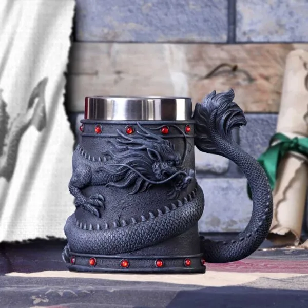 b5883v2-7.webp Dragon Coil Tankard 16cm