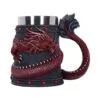 b5884v2.webp Dragon Coil Tankard Red 16cm