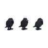 Three Wise Ravens 8.7cm