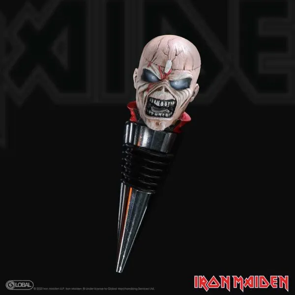 b6337x3-7.webp Iron Maiden The Trooper Bottle Stopper 10cm