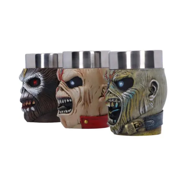 b6341x3-1.webp Iron Maiden Eddie Shot Glass Set 9cm (Set of 3)