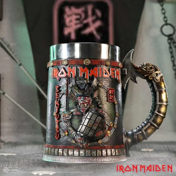b6342x3-7.webp Iron Maiden Senjutsu Tankard 15.5cm
