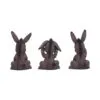 b6350x3-2.webp Three Wise Donkeys 11cm