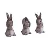 b6350x3-3.webp Three Wise Donkeys 11cm