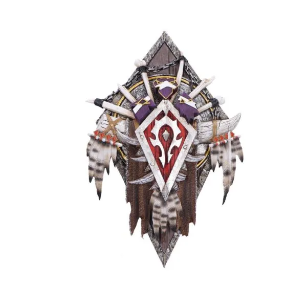 b6624b24.webp World of Warcraft Horde Wall Plaque 30cm