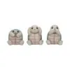 Three Wise Tortoises 8cm