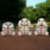 Three Wise Tortoises 8cm