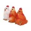 Three Wise Hens 8.5cm
