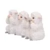 Three Wise Sheep 8.5cm