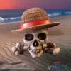 One Piece Luffy Jolly Roger Box 19.5cm