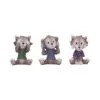 Three Wise Werewolves 7.5cm