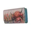 b7246c25-1.webp Highland Cow Embossed Purse 18.5cm