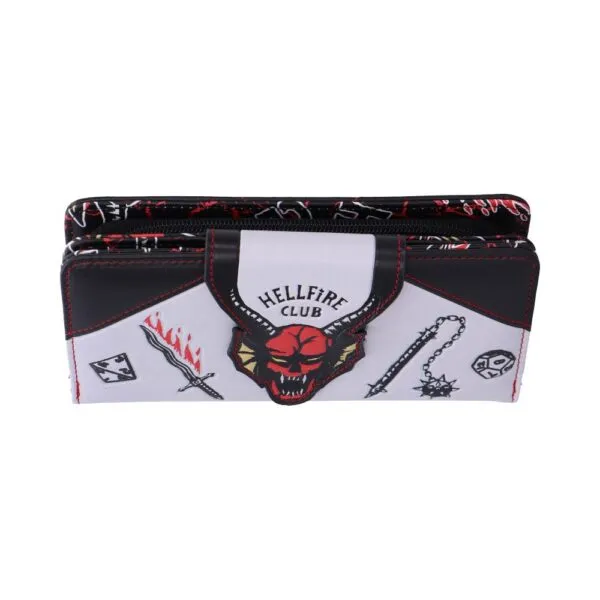 b7248c25-1.webp Stranger Things Hellfire Club Embossed Purse 18.5cm