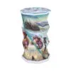 Winter Highland Cows Foldable Lamp 21cm