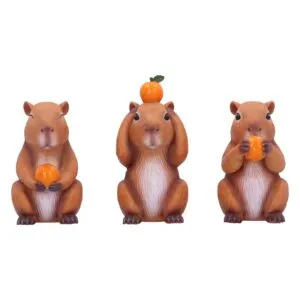 b7448a26.webp Three Wise Capybaras 10.5cm