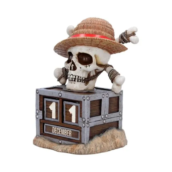 One Piece Luffy Jolly Roger Perpetual Calendar