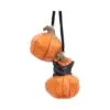 Pumpkin and Patch Hanging Ornaments (Set of 2)