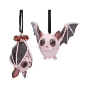 Sneak and Peak Hanging Ornaments (Set of 2)
