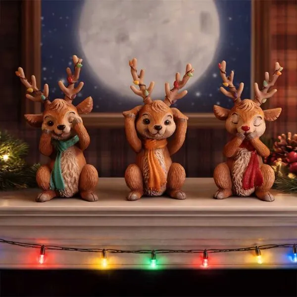Three Wise Reindeer