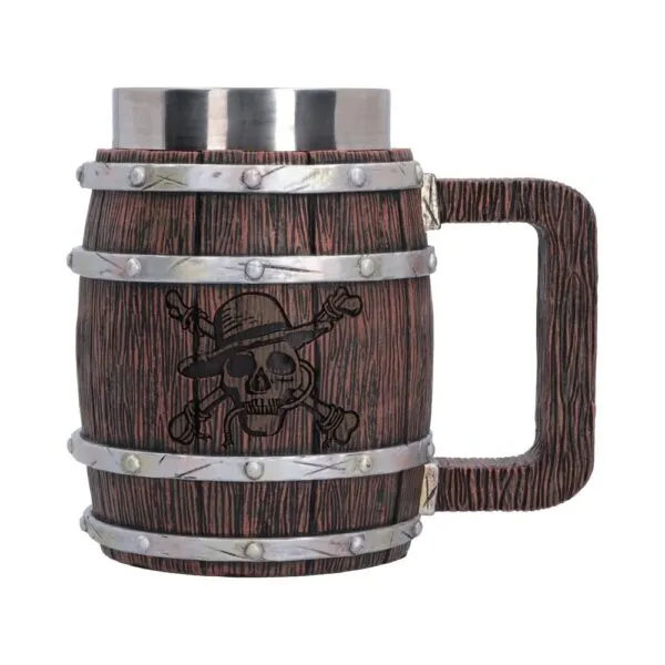 One Piece Barrel Tankard 16cm