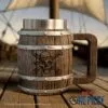 One Piece Barrel Tankard 16cm