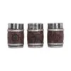One Piece Barrel Shot Glass Set (Set of 3) 8.2cm