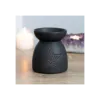Black Pentagram Cut Out Oil Burner