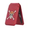 One Piece Luffy Jolly Roger Magsafe Card Holder (Red) 10.2cm