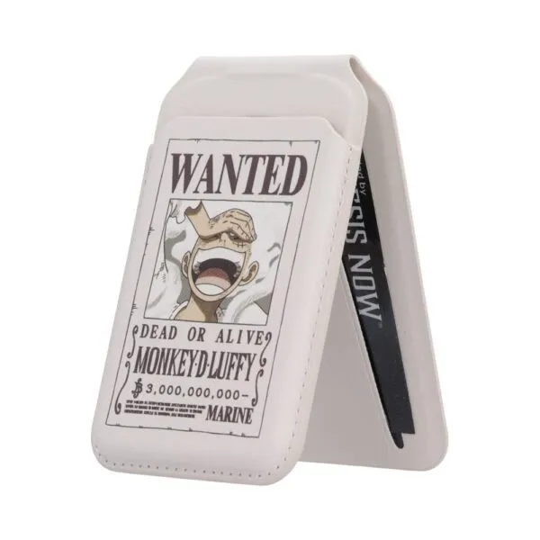 One Piece Luffy Wanted Poster Magsafe Card Holder 10.2cm