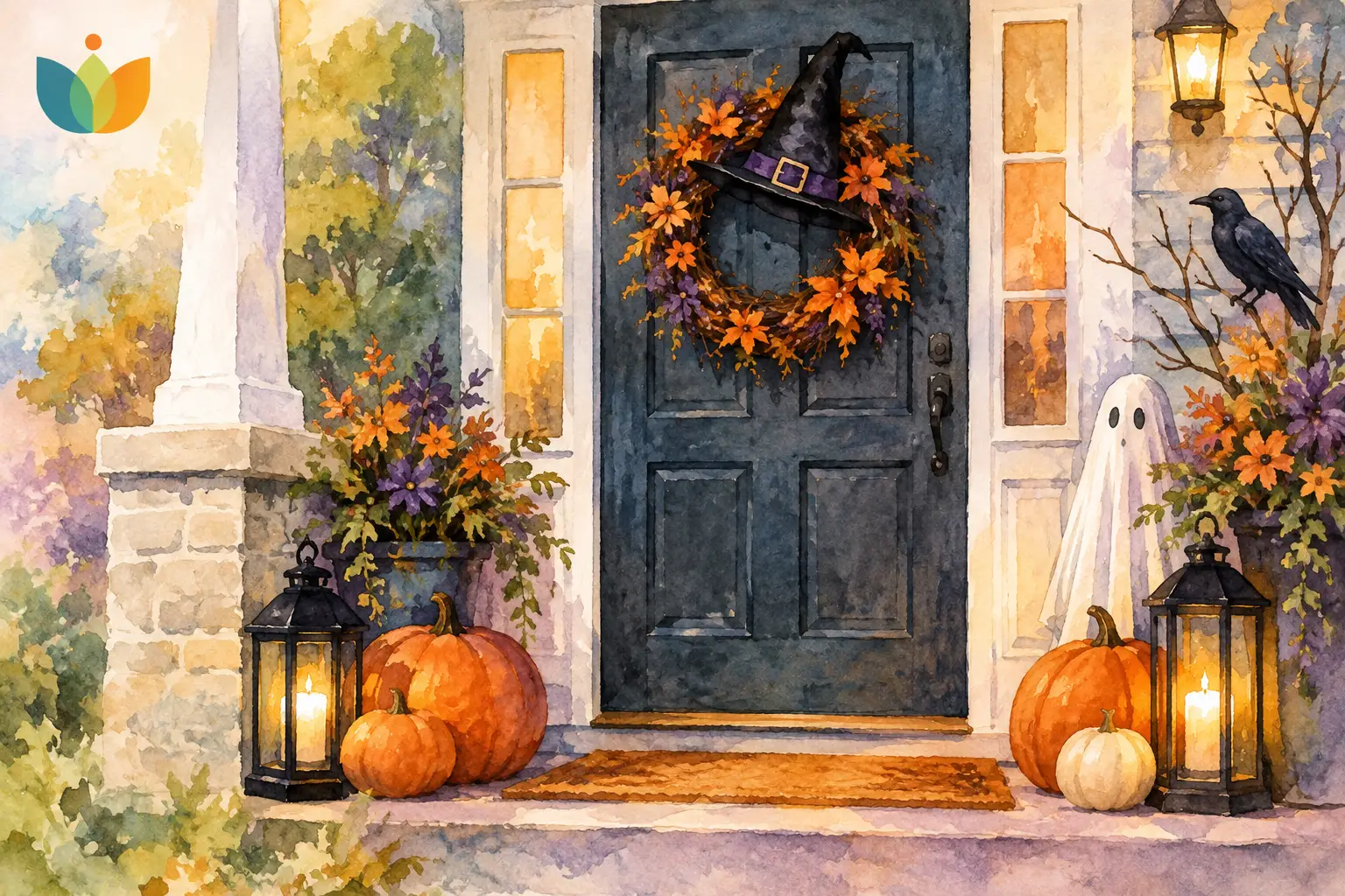 Choosing Halloween Door Decorations That Cast a Spell