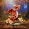 Marigold Flower Dragon 11cm
