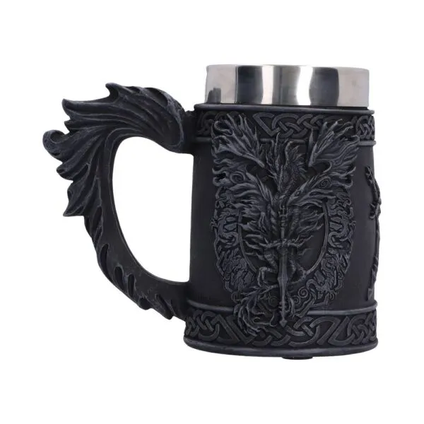 Dragon Blade - Flame Blade Tankard by Ruth Thompson 14.6cm