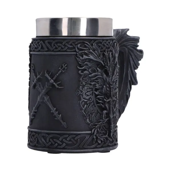 Dragon Blade - Flame Blade Tankard by Ruth Thompson 14.6cm