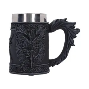 d7825c26.webp Dragon Blade - Flame Blade Tankard by Ruth Thompson 14.6cm