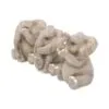 Three Baby Elephants 8cm